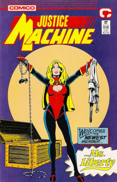 Cover for Justice Machine (Comico, 1987 series) #27