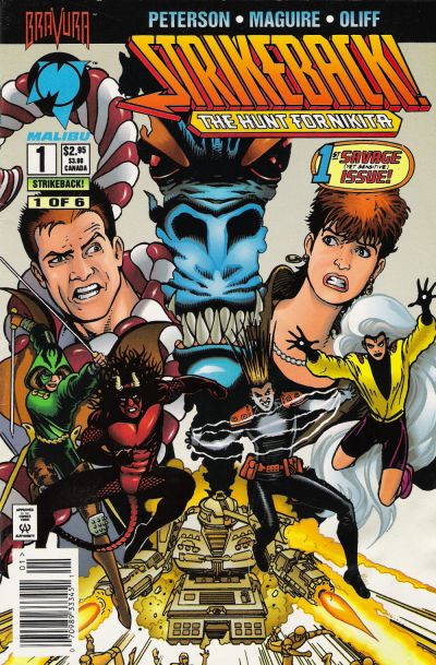 Cover for Strikeback! (Malibu, 1994 series) #1