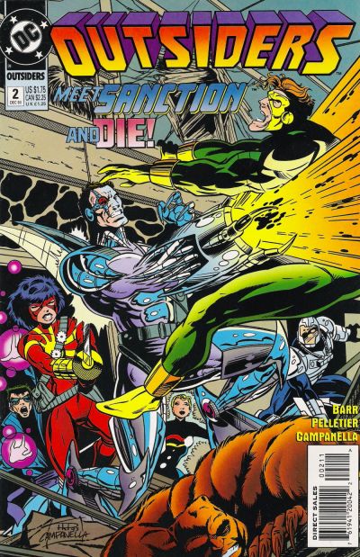 Cover for Outsiders (DC, 1993 series) #2