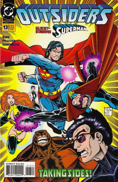 Cover for Outsiders (DC, 1993 series) #13