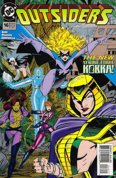 Cover for Outsiders (DC, 1993 series) #16