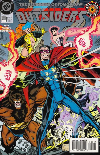 Cover for Outsiders (DC, 1993 series) #0