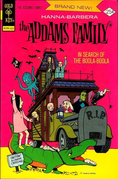 Cover for Hanna-Barbera the Addams Family (Western, 1974 series) #1