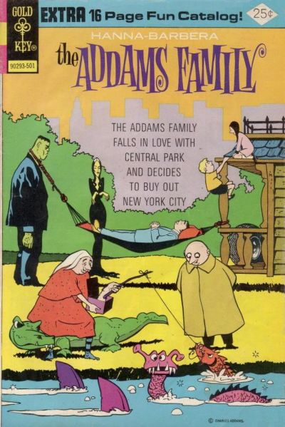 Cover for Hanna-Barbera the Addams Family (Western, 1974 series) #2