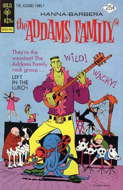 Cover for Hanna-Barbera the Addams Family (Western, 1974 series) #3