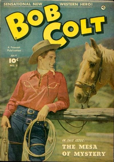 Cover for Bob Colt (Fawcett, 1950 series) #5
