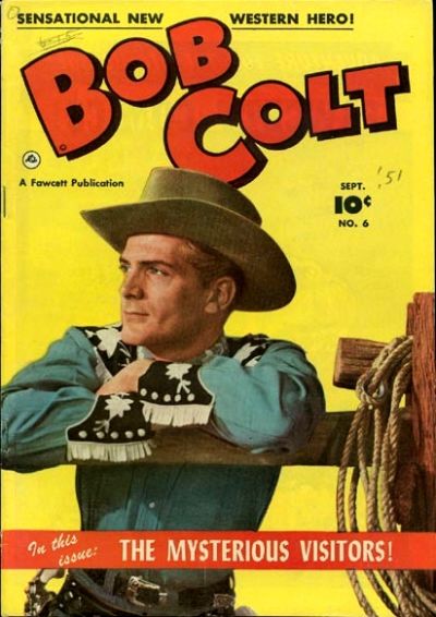 Cover for Bob Colt (Fawcett, 1950 series) #6