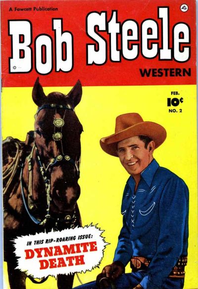 Cover for Bob Steele (Fawcett, 1950 series) #2