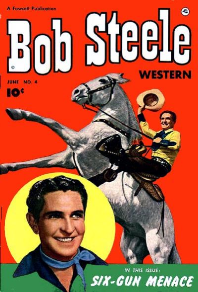 Cover for Bob Steele (Fawcett, 1950 series) #4
