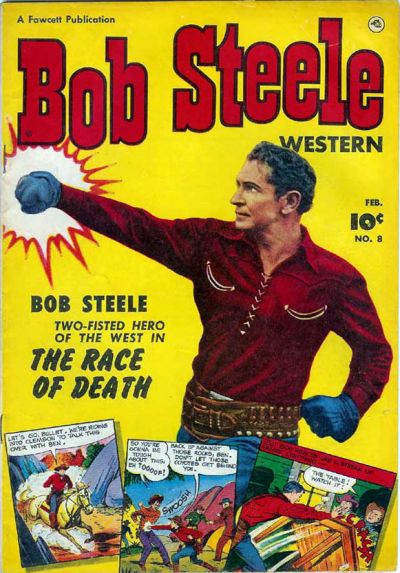Cover for Bob Steele (Fawcett, 1950 series) #8