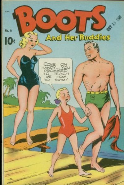 Cover for Boots and Her Buddies (Pines, 1948 series) #6