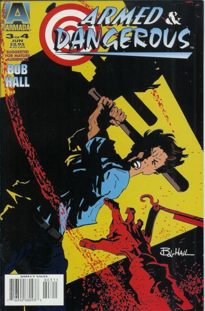 Cover for Armed and Dangerous (Acclaim / Valiant, 1996 series) #3