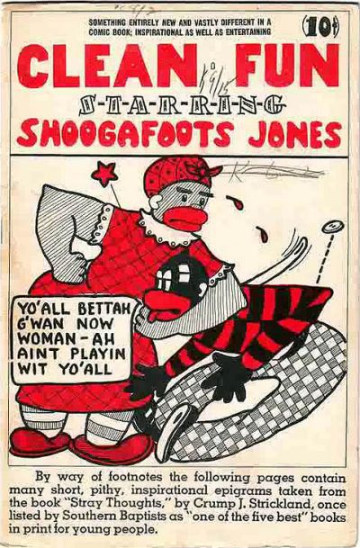 Cover for Clean Fun, Starring "Shoogafoots Jones" (Specialty Book Company, 1944 series) #[nn]
