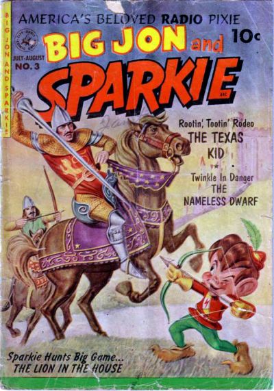 Cover for Sparkie (Ziff-Davis, 1951 series) #3