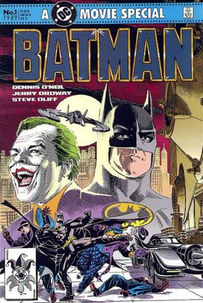 Cover for Batman: The Official Comic Adaptation of the Warner Bros. Motion Picture (DC, 1989 series) #[nn - Regular] [Direct]