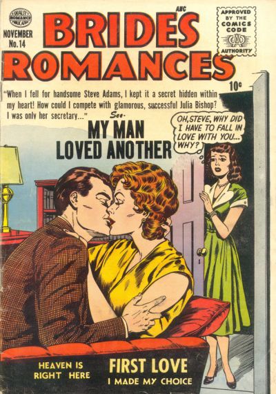 Cover for Brides Romances (Quality Comics, 1953 series) #14