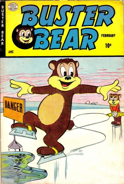 Cover for Buster Bear (Quality Comics, 1953 series) #2