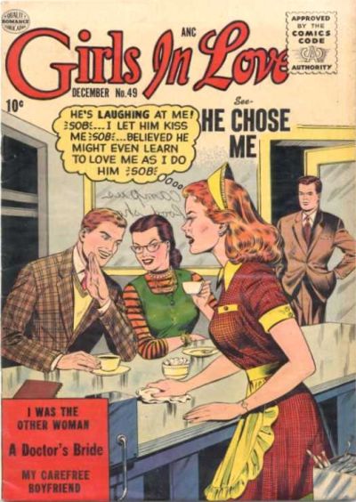 Cover for Girls in Love (Quality Comics, 1955 series) #49
