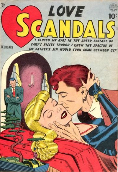 Cover for Love Scandals (Quality Comics, 1950 series) #1