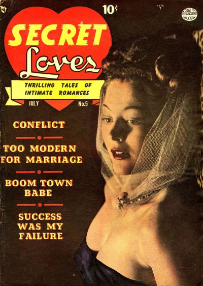 Cover for Secret Loves (Quality Comics, 1949 series) #5