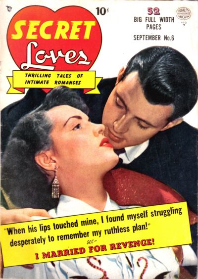 Cover for Secret Loves (Quality Comics, 1949 series) #6