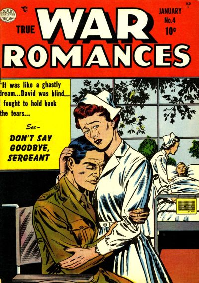 Cover for True War Romances (Quality Comics, 1952 series) #4