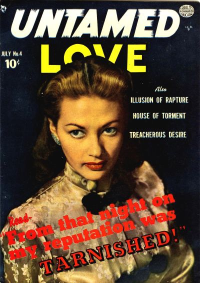 Cover for Untamed Love (Quality Comics, 1950 series) #4