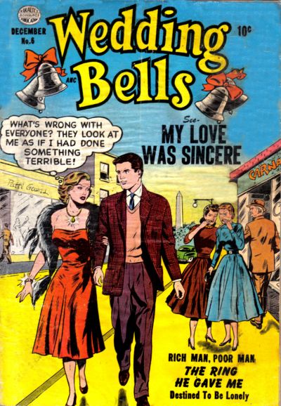 Cover for Wedding Bells (Quality Comics, 1954 series) #6