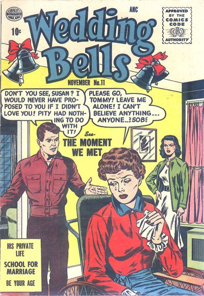 Cover for Wedding Bells (Quality Comics, 1954 series) #11
