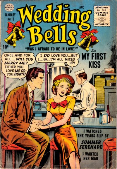 Cover for Wedding Bells (Quality Comics, 1954 series) #13