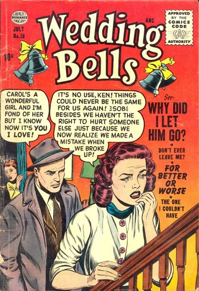 Cover for Wedding Bells (Quality Comics, 1954 series) #18