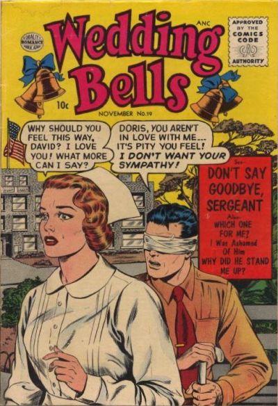 Cover for Wedding Bells (Quality Comics, 1954 series) #19