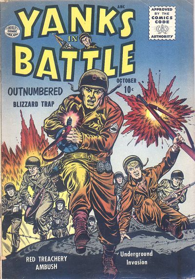 Cover for Yanks in Battle (Quality Comics, 1956 series) #2