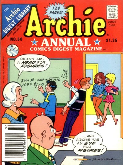 Cover for Archie Annual Digest (Archie, 1975 series) #50