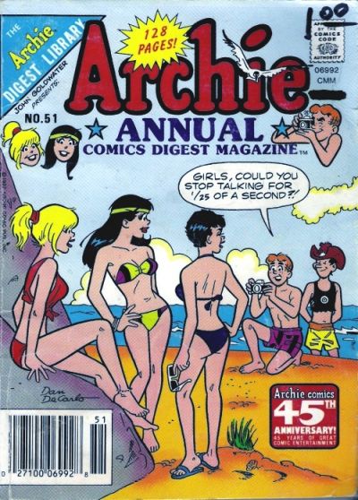 Cover for Archie Annual Digest (Archie, 1975 series) #51