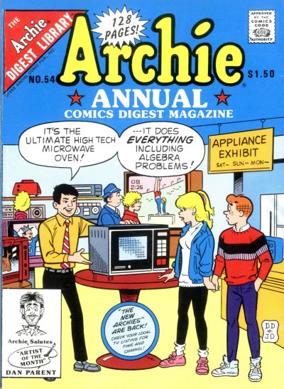 Cover for Archie Annual Digest (Archie, 1975 series) #54