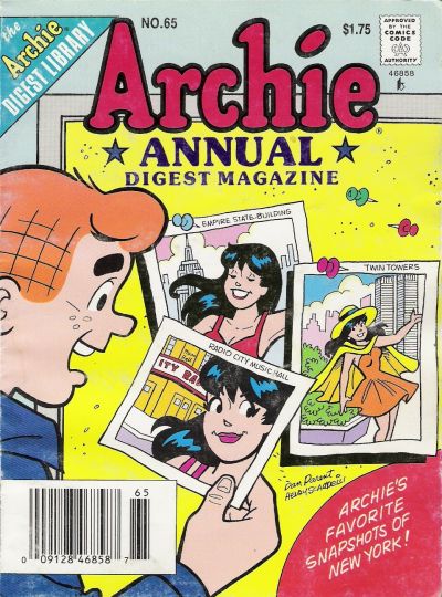 Cover for Archie Annual Digest (Archie, 1975 series) #65