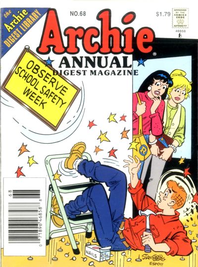 Cover for Archie Annual Digest (Archie, 1975 series) #68