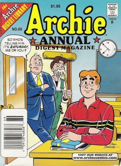 Cover for Archie Annual Digest (Archie, 1975 series) #69