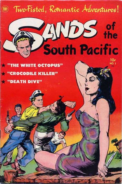 Cover for Sands of the South Pacific (Toby, 1953 series) #1