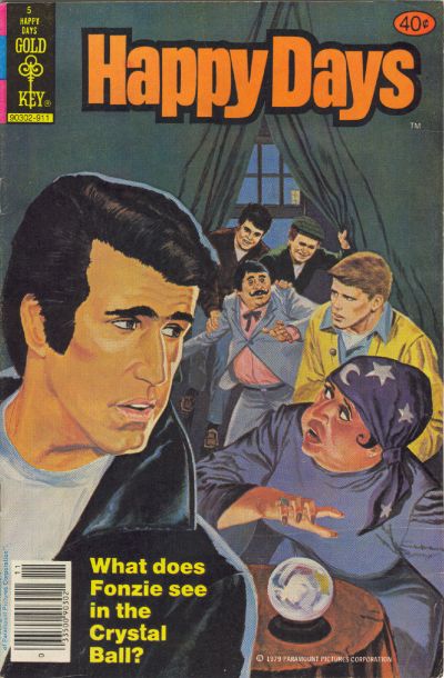 Cover for Happy Days (Western, 1979 series) #5 [Gold Key]