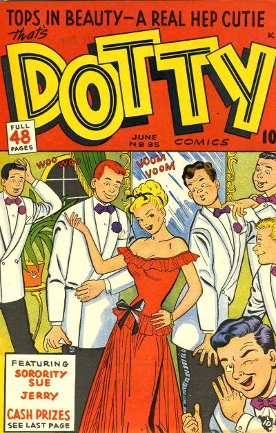 Cover for Dotty (Ace Magazines, 1948 series) #35