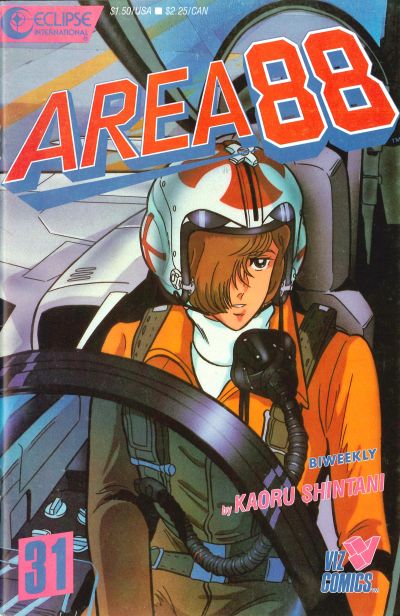 Cover for Area 88 (Eclipse; Viz, 1987 series) #31