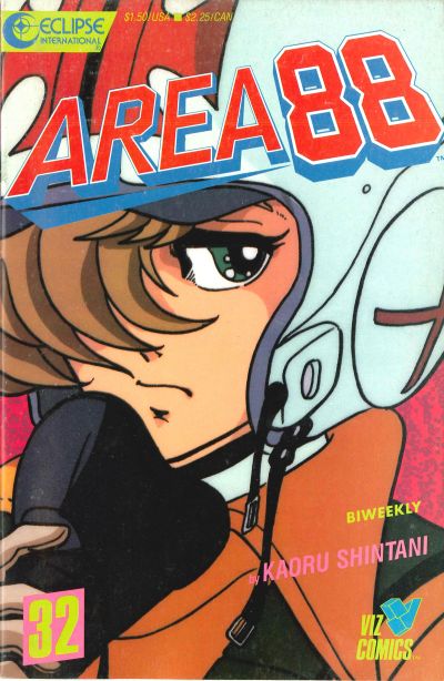 Cover for Area 88 (Eclipse; Viz, 1987 series) #32