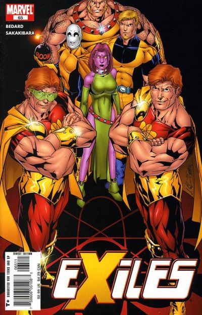 Cover for Exiles (Marvel, 2001 series) #65 [Direct Edition]