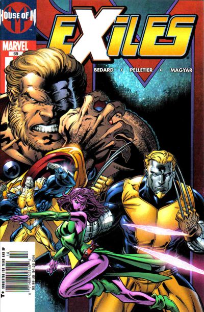 Cover for Exiles (Marvel, 2001 series) #69 [Newsstand]