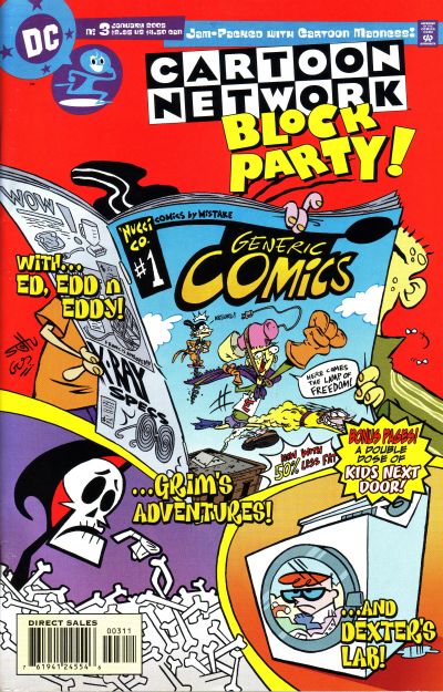 Cover for Cartoon Network Block Party (DC, 2004 series) #3 [Direct Sales]