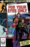 Cover for James Bond For Your Eyes Only (Marvel, 1981 series) #1 [Direct]