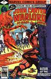 Cover Thumbnail for John Carter Warlord of Mars Annual (1977 series) #3 [Direct]