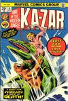 Cover for Ka-Zar (Marvel, 1974 series) #6